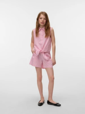 Vero Moda Girl Bluzka "Friba" w kolorze jasnoróżowym rozmiar: 158