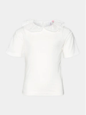 Vero Moda Girl Bluzka Panna 10302398 Biały Regular Fit