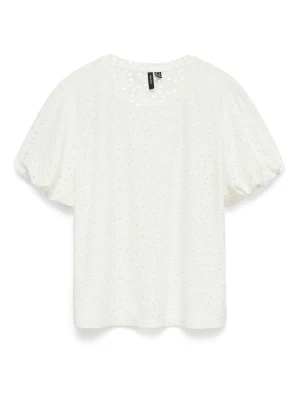 Vero Moda Girl Bluzka "Tassa" w kolorze kremowym rozmiar: 158/164