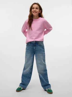Vero Moda Girl Dżinsy "Brook" w kolorze błękitnym rozmiar: 140
