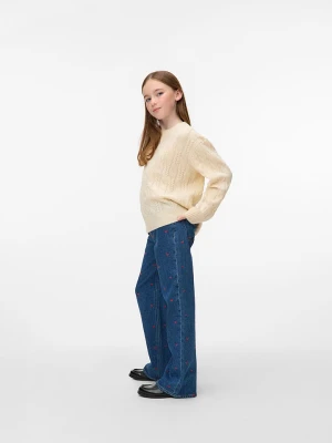 Vero Moda Girl Dżinsy "Tessa" w kolorze granatowym rozmiar: 146