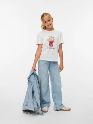 Vero Moda Girl Dżinsy "Vanessa" - Comfort fit - w kolorze błękitnym rozmiar: 140