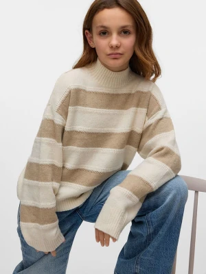 Vero Moda Girl Golf "Minez" w kolorze kremowo-beżowym rozmiar: 134/140