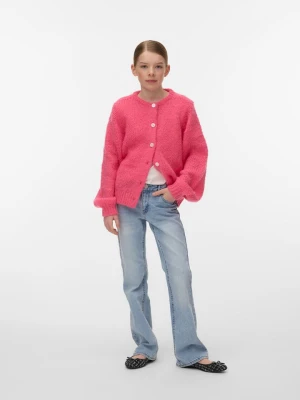 Vero Moda Girl Kardigan "Wilo" w kolorze różowym rozmiar: 134/140