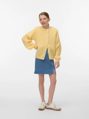 Vero Moda Girl Kardigan "Wilo" w kolorze żółtym rozmiar: 134/140