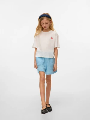 Vero Moda Girl Koszulka "Berry Kelly" w kolorze białym rozmiar: 122/128