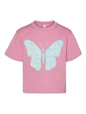 Vero Moda Girl Koszulka "Palin Harper" w kolorze różowym rozmiar: 158/164