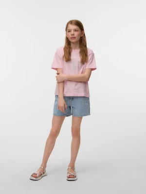 Vero Moda Girl Koszulka "Palma" w kolorze jasnoróżowym rozmiar: 158/164