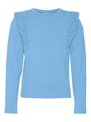 Vero Moda Girl Koszulka "Panna" w kolorze błękitnym rozmiar: 146/152