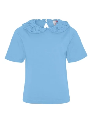 Vero Moda Girl Koszulka "Panna" w kolorze błękitnym rozmiar: 158/164