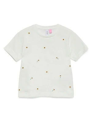 Vero Moda Girl Koszulka "Sola" w kolorze białym rozmiar: 122/128