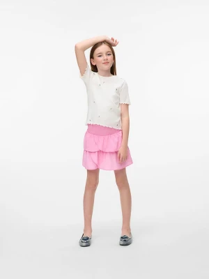 Vero Moda Girl Koszulka w kolorze białym rozmiar: 146/152