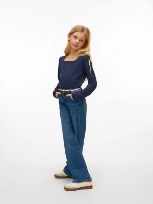 Vero Moda Girl Koszulka w kolorze granatowym rozmiar: 134/140
