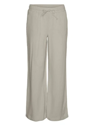 Vero Moda Girl Spodnie "Jesmilo" w kolorze beżowym rozmiar: 164