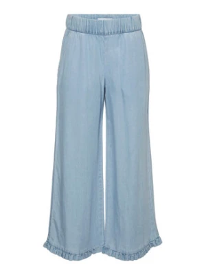 Zdjęcie produktu Vero Moda Girl Spodnie materiałowe 10283853 Niebieski Wide Leg