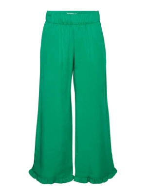 Vero Moda Girl Spodnie materiałowe 10283853 Zielony Wide Leg