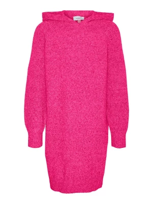 Vero Moda Girl Sukienka dzianinowa "Doffy" w kolorze różowym rozmiar: 146/152