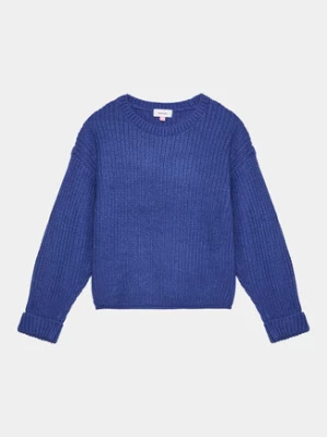Vero Moda Girl Sweter 10291223 Niebieski Regular Fit