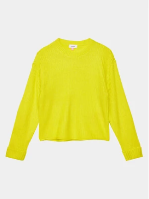 Vero Moda Girl Sweter 10291223 Żółty Regular Fit