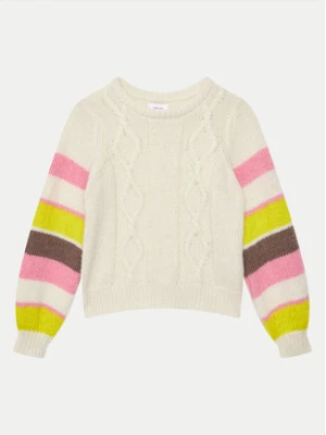 Vero Moda Girl Sweter 10291225 Kolorowy Regular Fit