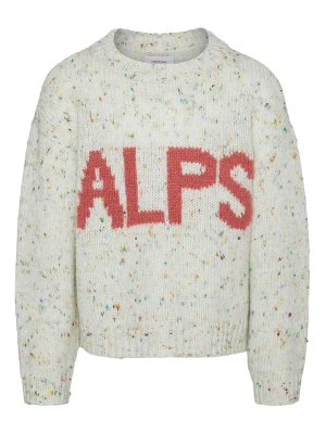 Vero Moda Girl Sweter "Alps" w kolorze kremowym rozmiar: 116
