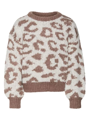 Vero Moda Girl Sweter "Elma" w kolorze kremowym rozmiar: 146/152
