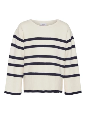 Vero Moda Girl Sweter "Saba" w kolorze beżowym rozmiar: 116