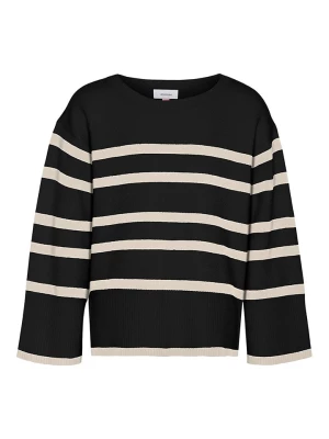 Vero Moda Girl Sweter "Saba" w kolorze czarnym rozmiar: 116