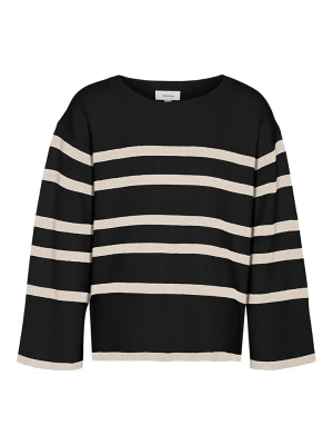 Vero Moda Girl Sweter "Saba" w kolorze czarnym rozmiar: 122/128