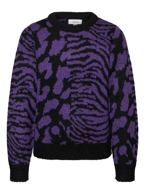 Vero Moda Girl Sweter "Vera" w kolorze fioletowym rozmiar: 122/128
