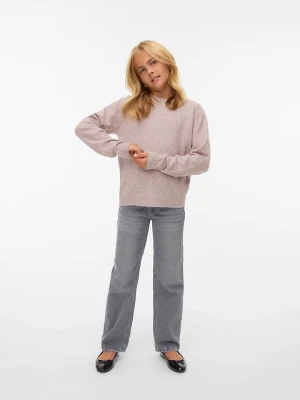 Vero Moda Girl Sweter w kolorze beżowym rozmiar: 134/140