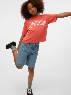 Vero Moda Girl Szorty dżinsowe "Skye" w kolorze niebieskim rozmiar: 152