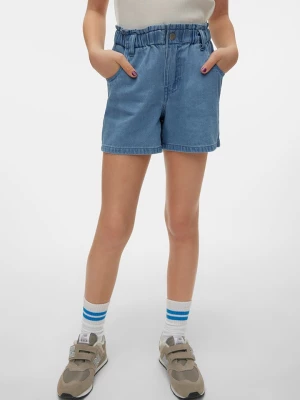 Vero Moda Girl Szorty dżinsowe w kolorze błękitnym rozmiar: 152