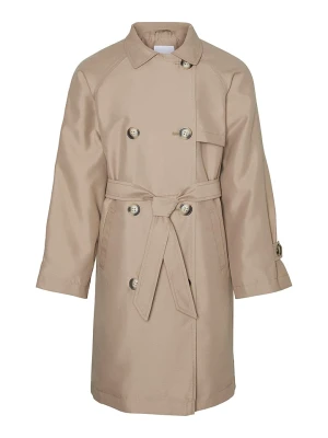 Vero Moda Girl Trencz "Doreen" w kolorze beżowym rozmiar: 140