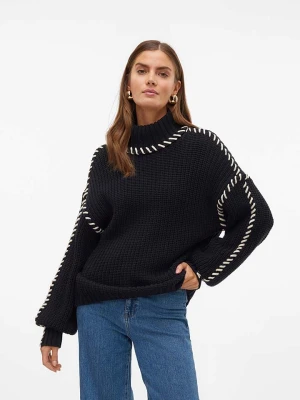 Vero Moda Golf w kolorze czarnym rozmiar: XS