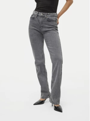 Vero Moda Jeansy Tessa 10320583 Szary Straight Fit