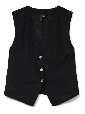 Vero Moda Kamizelka w kolorze czarnym rozmiar: XS