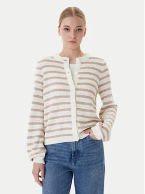 Vero Moda Kardigan Gorgeous 10338565 Beżowy Regular Fit