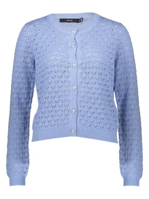 Vero Moda Kardigan "Jaqueline" w kolorze niebieskim rozmiar: S