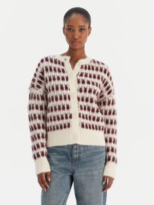 Vero Moda Kardigan Lisa 10336622 Beżowy Regular Fit