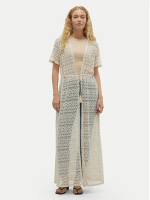 Vero Moda Kardigan Maya 10304466 Beżowy Regular Fit