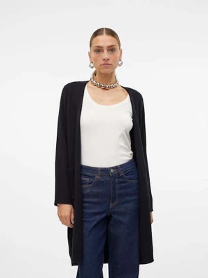 Vero Moda Kardigan "Saba" w kolorze czarnym rozmiar: M