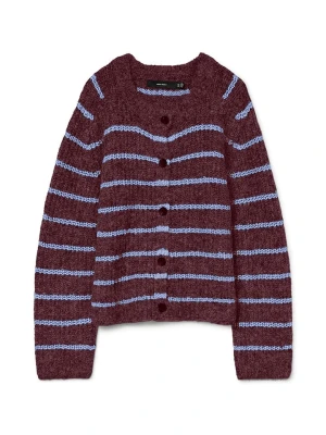 Vero Moda Kardigan w kolorze bordowym rozmiar: XS