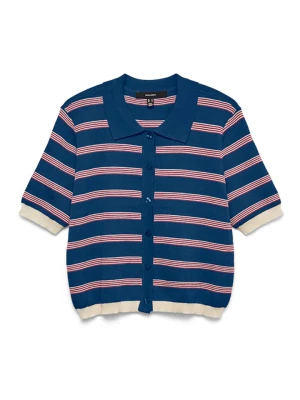Vero Moda Kardigan w kolorze kremowo-granatowo-czerwonym rozmiar: XS