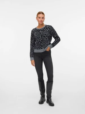 Vero Moda Kardigan w kolorze szaro-czarnym rozmiar: XS