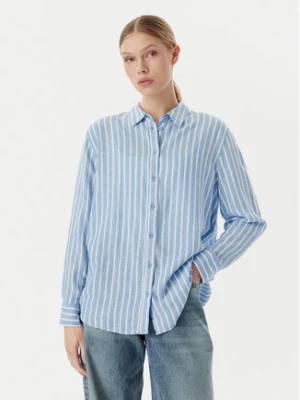 Vero Moda Koszula Linn 10305085 Niebieski Relaxed Fit