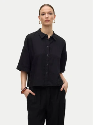 Vero Moda Koszula Linn 10306820 Czarny Relaxed Fit