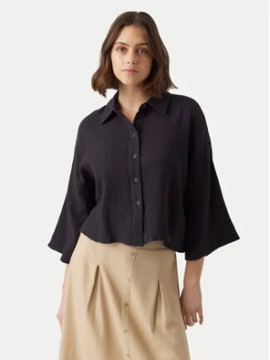 Vero Moda Koszula Natali 10279685 Czarny Standard Fit