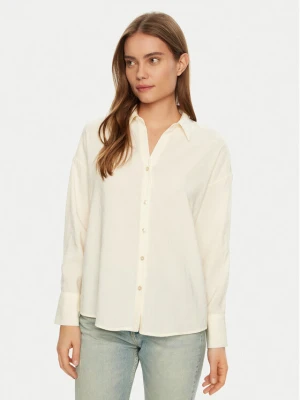 Vero Moda Koszula Queeny 10289349 Écru Regular Fit Kremowy