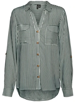 Vero Moda Koszula w kolorze biało-czarnym rozmiar: XXL